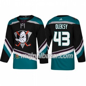 Dresovi Anaheim Ducks Steve Oleksy 43 Adidas 2018-2019 Alternate Authentic - Muške